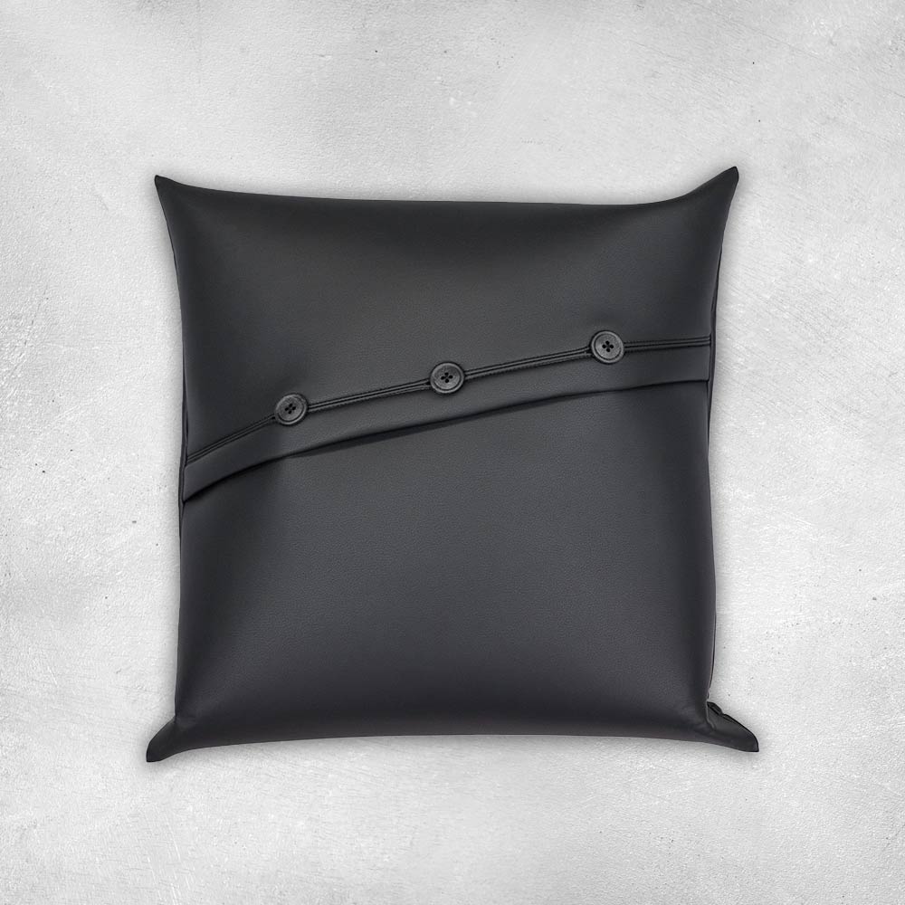 Cushion / Leatherlike - Black
