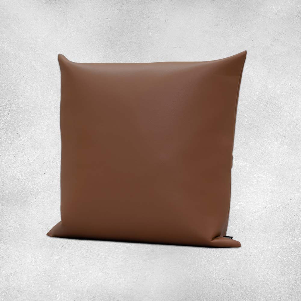 Cushion / Leatherlike - Brown