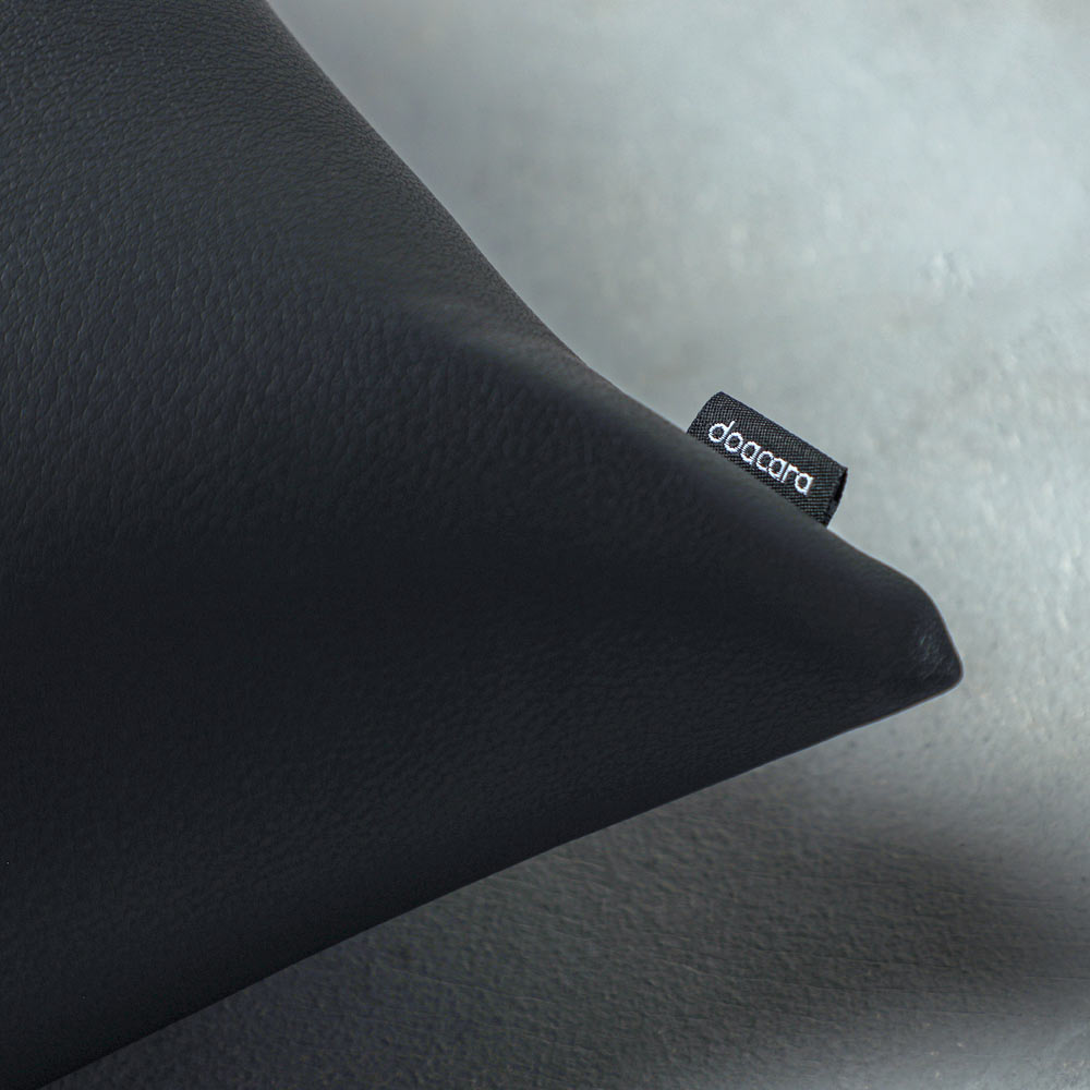 Cushion / Leatherlike - Black