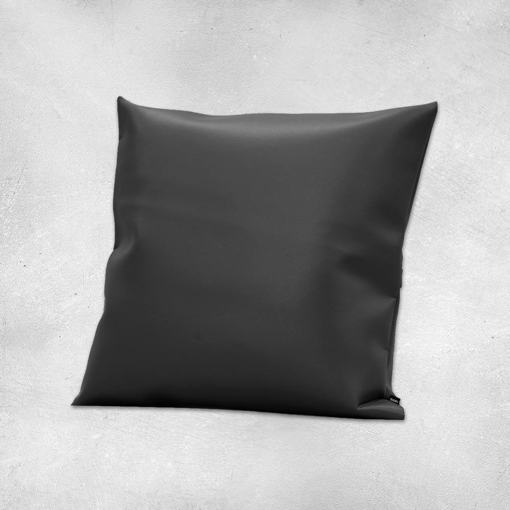 Cushion / Leatherlike - Black