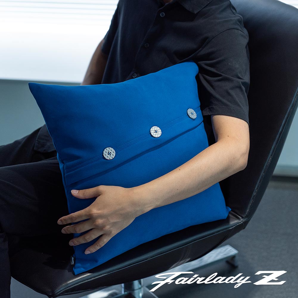 【NEW】Cushion / Suede - Blue - Fairlady Z